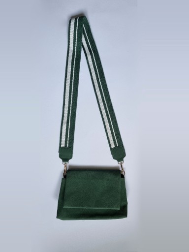 Zdjęcie oferty: torebka na ramię z paskiem - butelkowa zieleń 