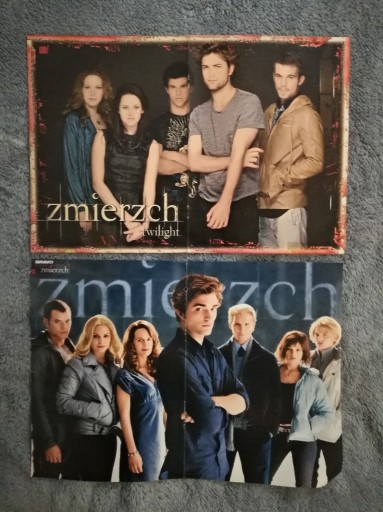 Zdjęcie oferty: Zmierzch Twilight saga dwa plakaty A3