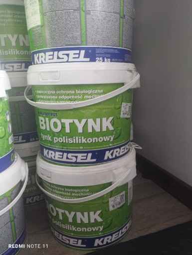 Zdjęcie oferty: Kreisel biotynk ,tynk polisilikonowy 