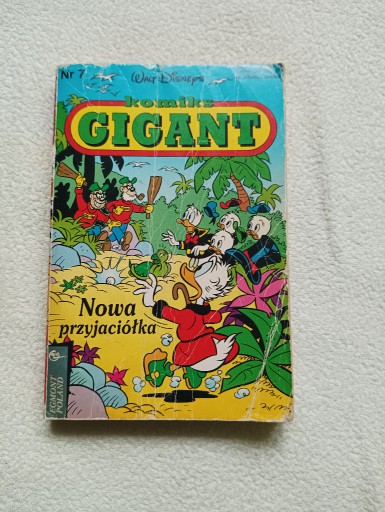 Zdjęcie oferty: Komiks Gigant nr 7/1993 - Nowa Przyjaciółka