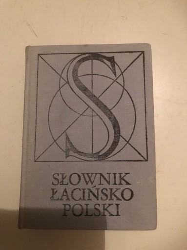 Zdjęcie oferty: Słownik łacińsko polski