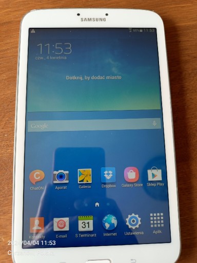 Zdjęcie oferty: Tablet Samsung Galaxy 3 SM-T310 16GB