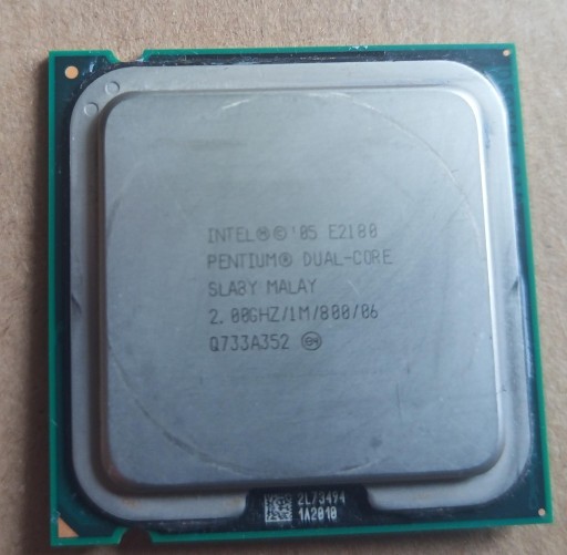 Zdjęcie oferty: Procesor Intel Pentium Dual-Core E2180 2x2.0 GHz