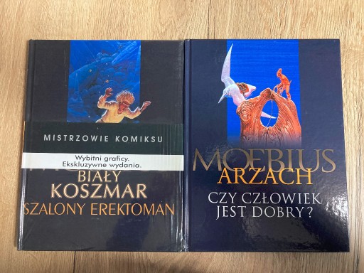 Zdjęcie oferty: ARZACH, Biały koszmar Moebius - komplet 2 komiksów