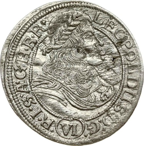 Zdjęcie oferty: 6 Krajcarów 1673 Leopold I – SHS Wrocław