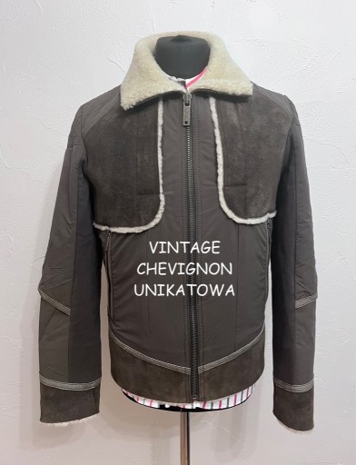 Zdjęcie oferty: Chevignon Vintage unikatowa kurtka owcza skóry M/L