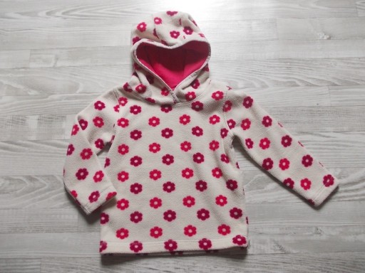 Zdjęcie oferty: Bluza polarowa z kapturem 92 / 18-24m F&F (663)