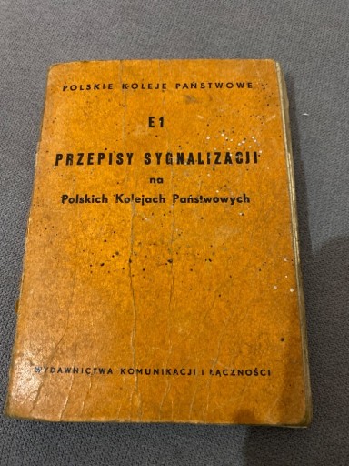 Zdjęcie oferty: Przepisy sygnalizacji na PKP