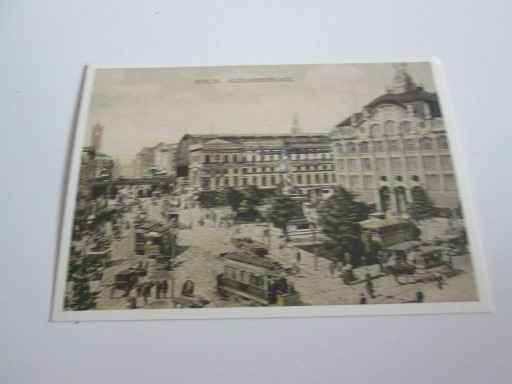 Zdjęcie oferty: TRAMWAJ BERLIN 1904 ATLAS 2013 POCZTÓWKA