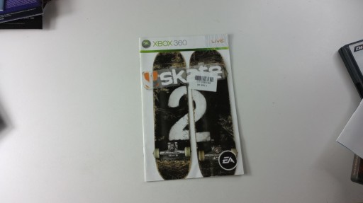 Zdjęcie oferty: Instrukcja Skate 2 xbox 360 