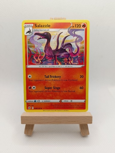 Zdjęcie oferty: Karta Pokémon CRZ 028 Salazzle