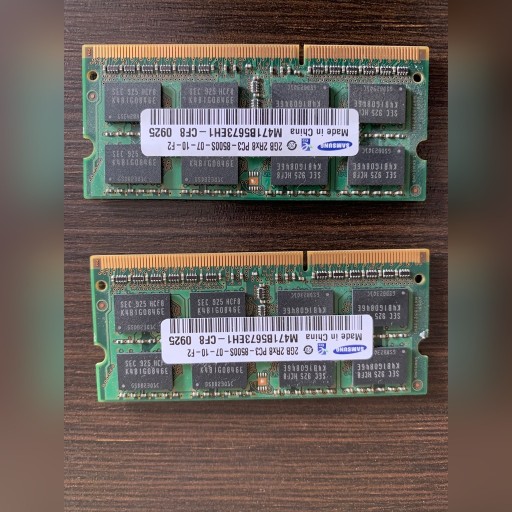 Zdjęcie oferty: Pamięć RAM Samsung 2GB 2Rx8 PC3 8500S 07 10 F2