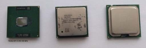 Zdjęcie oferty: 3 Procesory INTEL M 1,5GHz - 2,5GHz