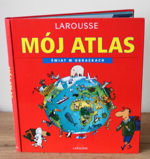 Zdjęcie oferty: MÓJ ATLAS ŚWIAT W OBRAZKACH wyd. LAROUSSE, PLAKAT