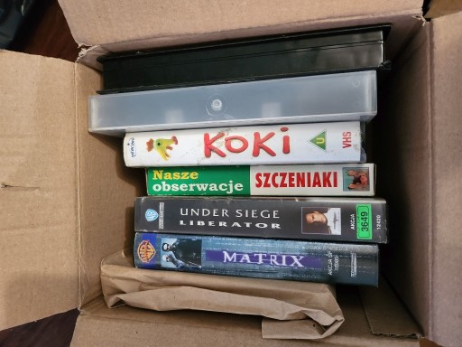 Zdjęcie oferty: Kasety VHS Matrix Liberator i inne 