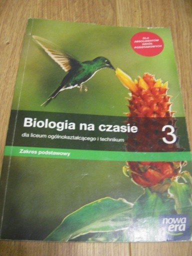 Zdjęcie oferty: Biologia na czasie 3 podręcznik -Holeczek Nowa Era