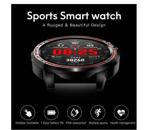 Zdjęcie oferty: Nowy Z Gwarancją Smartwatch L8 Inteligentny Zegare