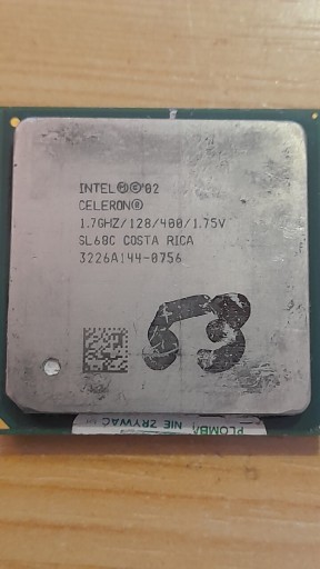 Zdjęcie oferty: Procesor Intel Celeron 1.70 GHz SL68C