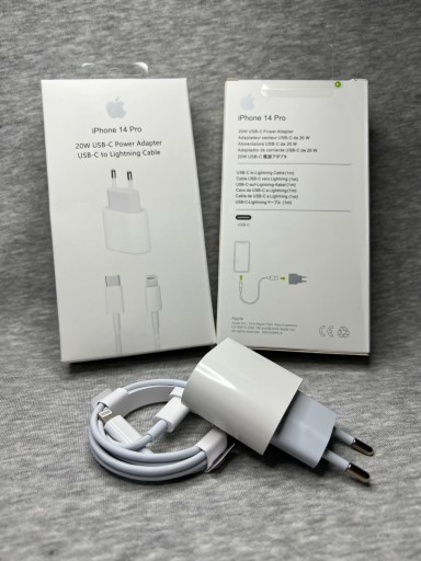 Zdjęcie oferty: Ładowarka z kostką do IPhona Apple FastCharge
