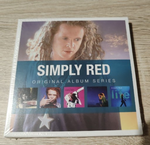 Zdjęcie oferty: Nowy Folia CD Simply Red 5x Oryginał Album Series 