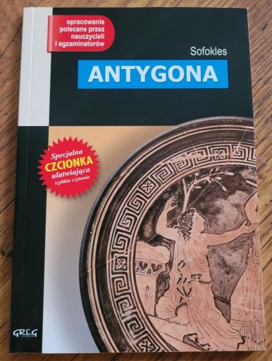 Zdjęcie oferty: Antygona z opracowaniem, Sofokles