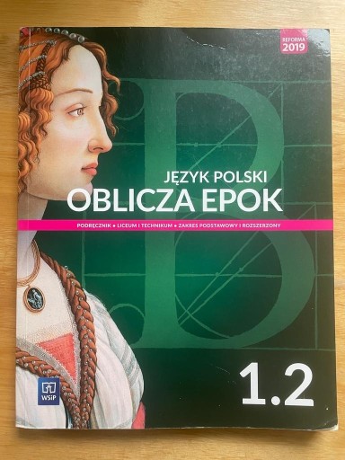 Zdjęcie oferty: Język polski Oblicza epok 1.2