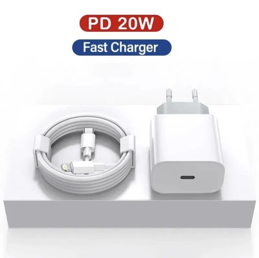 Zdjęcie oferty: Ładowarka iPhone 20W + kabel