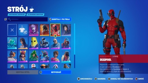 Zdjęcie oferty: Fortnite skin rycerz deadpool