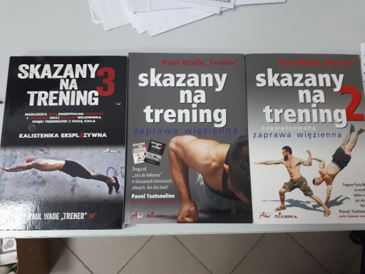 Zdjęcie oferty: Skazany na trening 1, 2, 3 Paul Wade