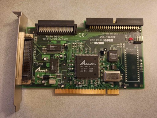 Zdjęcie oferty: Advansys ASB-3940UW SCSI 68 PIN (Wide)