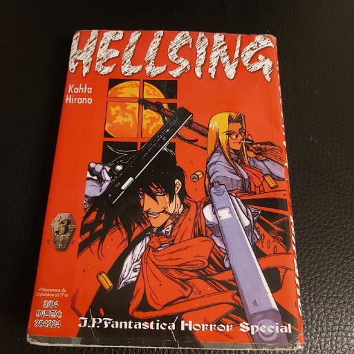 Zdjęcie oferty: Hellsing Tom 3 – Kohta Hirano - wyd.1 -2004r.