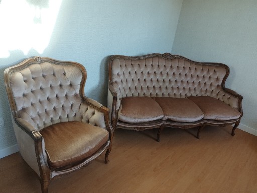 Zdjęcie oferty: Okazja Sofa fotel antyk Ludwik 