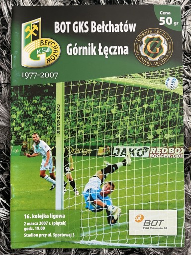 Zdjęcie oferty: Program meczowy GKS Bełchatów - Górnik Łęczna