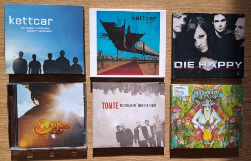 Zdjęcie oferty: 7 x CD Niemieckie zespoły rockowe po 8 zł