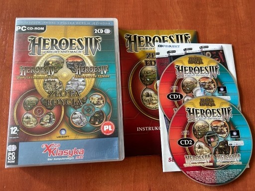 Zdjęcie oferty: HEROES IV 4 OF MIGHT AND MAGIC ZŁOTA EDYCJA PL