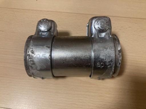Zdjęcie oferty: Łącznik sztywny tłumika złącze na rurę FI-55 125mm