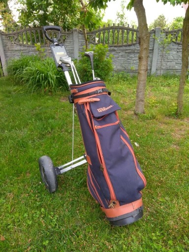 Zdjęcie oferty: Wózek do golfa, torba, kije