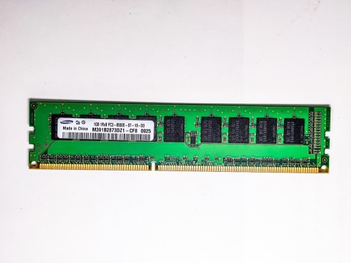 Zdjęcie oferty: RAM SAMSUNG M391B2873DZ1-CF8 1GB DDR3 ECC