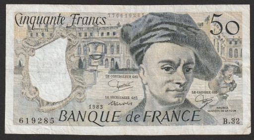 Zdjęcie oferty: Francja 50 franków 1983 - B.32