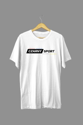 Zdjęcie oferty: Koszulka Czarny Sport Biała XL