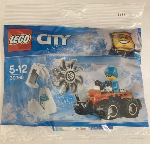 Lego 30360 City Arktyczna Piła lodowa MISB 2018 Polybag Elbląg