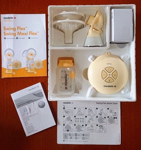 Zdjęcie oferty: MEDELA Swing Flex laktator elektryczny + 2 butelki