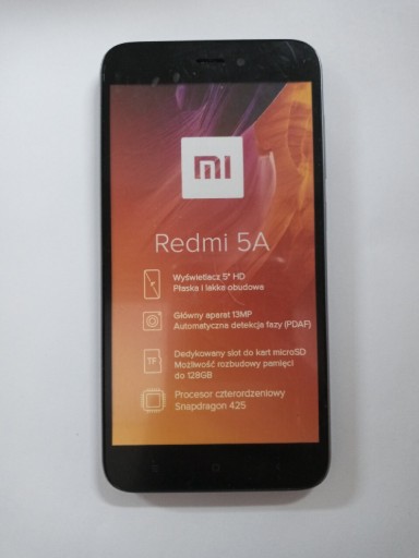 Zdjęcie oferty: Smartfon Xiaomi Redmi 5A Atrapa