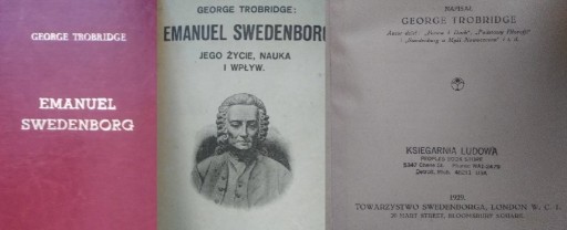 Zdjęcie oferty: Swedenborg jego życie nauka i wpływ 1929 r. skóra