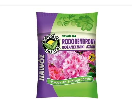 Zdjęcie oferty: NAWÓZ OGRÓD START RODODENDRONY AZALIE 2KG 