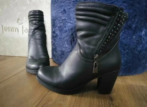 Zdjęcie oferty: Botki Jenny Fairy ćwieki 38 37 punk emo goth buty