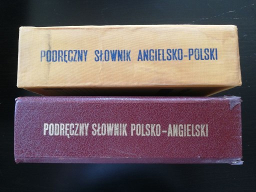 Zdjęcie oferty: Słownik Angielsko-Polski - Polsko-Angielski WP