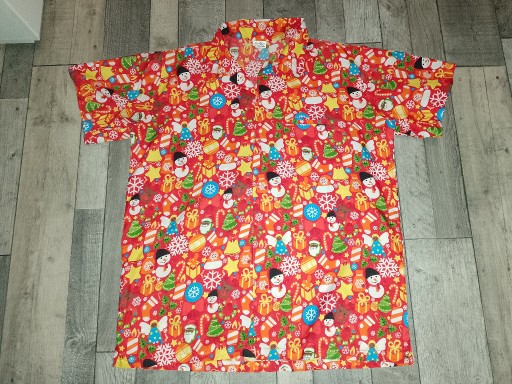 Zdjęcie oferty: Koszula męska świąteczna rozmiar L 