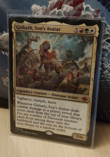 Zdjęcie oferty: Karta Magic: the Gathering - Gishath, Sun's Avatar