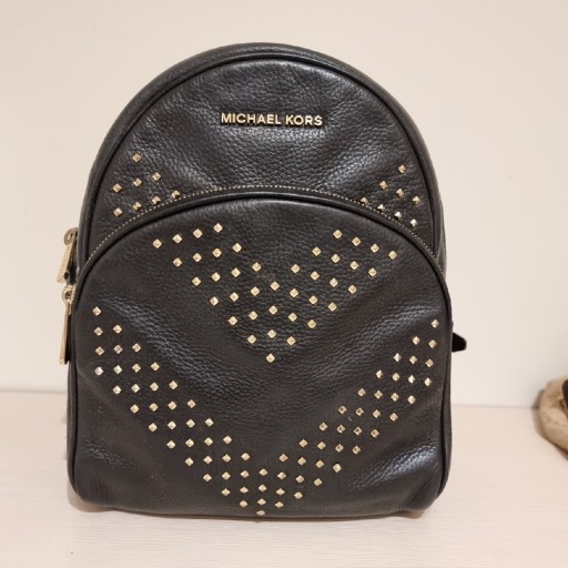Zdjęcie oferty: Plecak czarny skóra Michael Kors  z ćwiekami